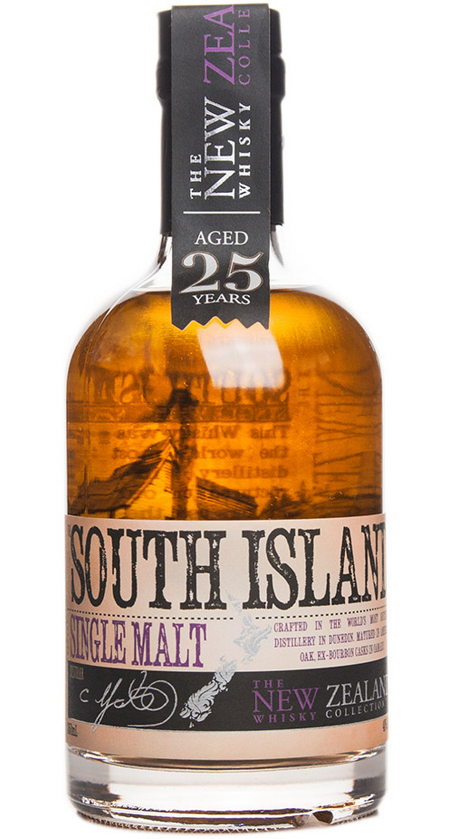 Bottle of The South Island Single Malt